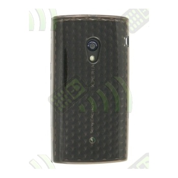 Funda Silicona Gel SE Xperia X10 Oscura Diamond