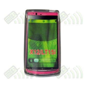 Funda Silicona Gel SE Xperia X12 ARC Gris