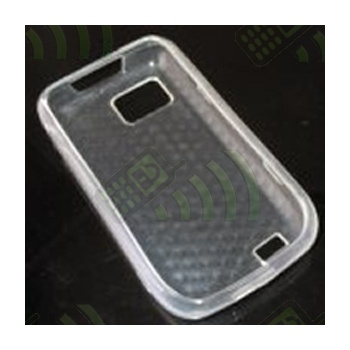 Funda Gel Samsung S5600 My Touch Transparente Hex&aacute;gonos