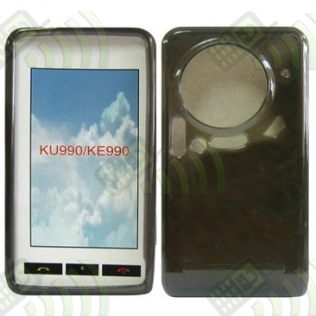 Funda Gel LG KU990 Oscura Diamond