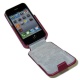 Funda Solapa iPhone 4 Rosa Oscuro