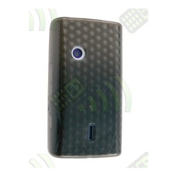 Funda Gel SE Xperia X8 Oscura Diamond