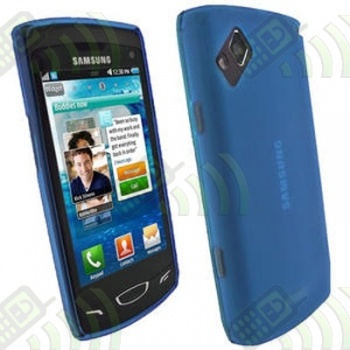 Funda Silicona Gel Samsung Wave 2 S8530 Azul