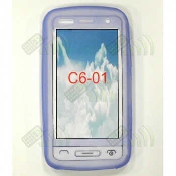 Funda Gel Nokia C6-01 Azul