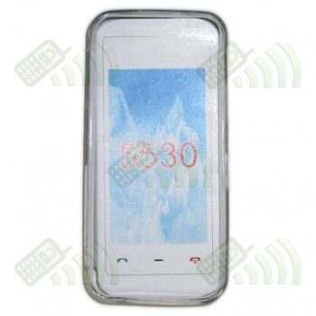 Funda Gel Nokia 5530 Transparente Diamond