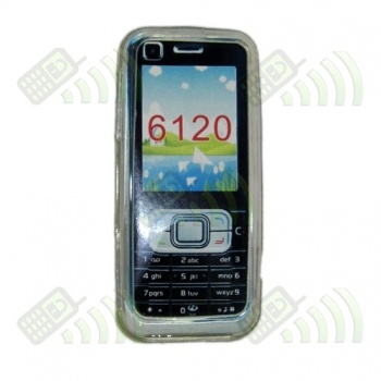 Funda Gel Nokia 6120 Transparente Diamond