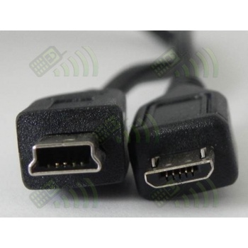 Cargador dual micro & mini USB Universal coche