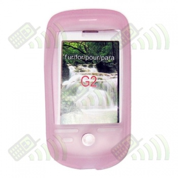 Funda Silicona HTC Magic Rosa