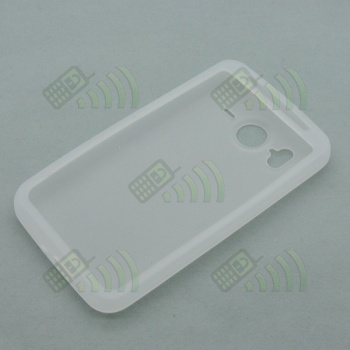 Funda Silicona HTC Desire HD Semitransparente