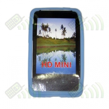 Funda Silicona HTC HD Mini Azul
