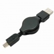 Cargador mini USB enrollable