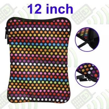Funda Mini Portatil 12 pulgadas Multicolor
