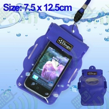 Funda Impermeable 8x13 cm Azul