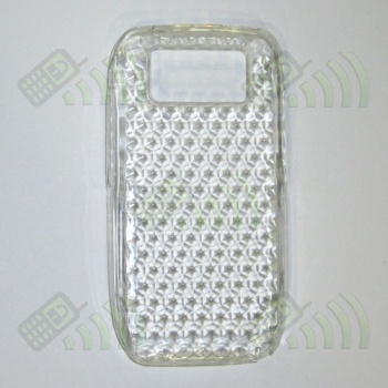 Funda Gel Nokia E71 Transparente Diamond
