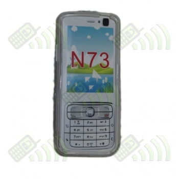 Funda Gel Nokia N73 Transparente Diamond