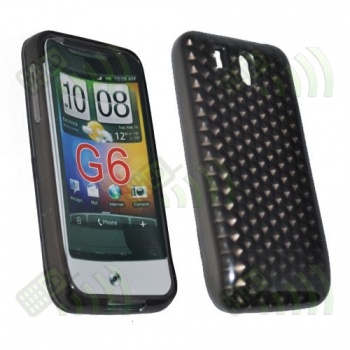 Funda Gel HTC Legend Negra Diam.