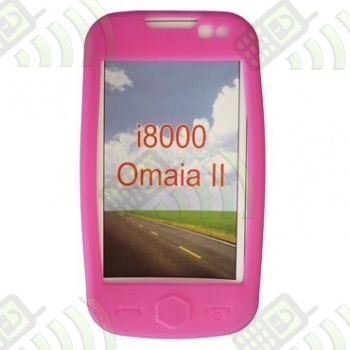 Funda Silicona Samsung Omnia 2 i8000 Rosa