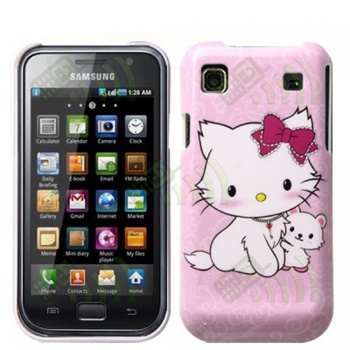 Carcasa trasera Samsung i9000 i9001 Gatita F.Rosa