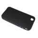Funda Silicona SGP Iphone 4G Negra + Protector