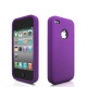 Funda Silicona Iphone 4 Morada