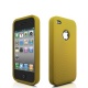 Funda Silicona Iphone 4 Amarilla