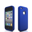 Funda Silicona Iphone 4 Azul