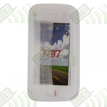Funda Silicona Nokia N97 Semitransparente