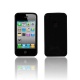 Funda Gel Iphone 4 Negra Círculos