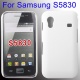 Carcasa trasera Samsung S5830 Blanca