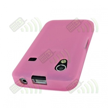 Funda Silicona Samsung Galaxy Ace S5830 Rosa