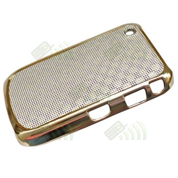 Carcasa trasera Blackberry 8520/9300 Dorada y Rosa