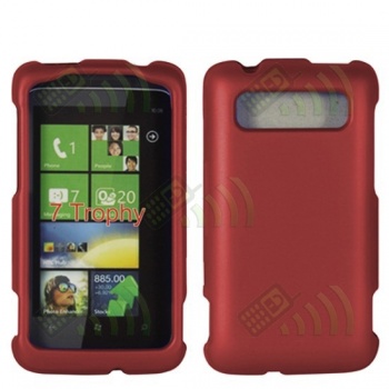 Carcasa HTC 7 Trophy / Mozart HD3 Roja