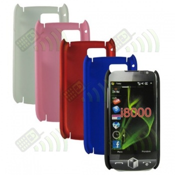 Carcasa trasera Samsung i8000 Roja