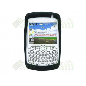 Funda Silicona BB 8300 Curve Negra