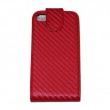 Funda Solapa iPhone 4G Roja