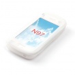 Funda Silicona Nokia N97 Mini Blanca