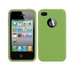 Funda Silicona Iphone 4 Verde Fluorescente