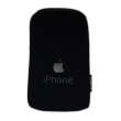 Funda Neopreno Negro Logo Iphone
