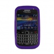 Funda Silicona BB 9700 Morada Reforzada