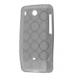 Funda Gel HTC Hero Transparente C&iacute;rculos