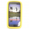Funda Silicona HTC Sensation Amarilla