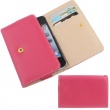 Funda Solapa iPhone 4 Rosa Fucsia