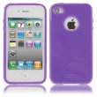 Funda Gel iPhone 4 & 4S Morada