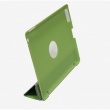 Triptico Funda de Cuero Verde Para Ipad 2
