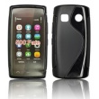 Funda GEL Nokia 700 Negro Brillo y Mate
