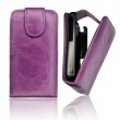 Funda Solapa HTC Wildfire S morada