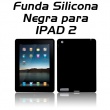 Funda Silicona para IPAD 2 Negra