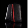Funda Saco para HTC magic, Nokia C3, N97. Color negro linea roja