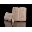 Funda saco para LG KU990, 5530, B3410 y similares. Color Beige 