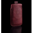 Funda saco para HTC HD2, Desire, Desire S... Piel roja